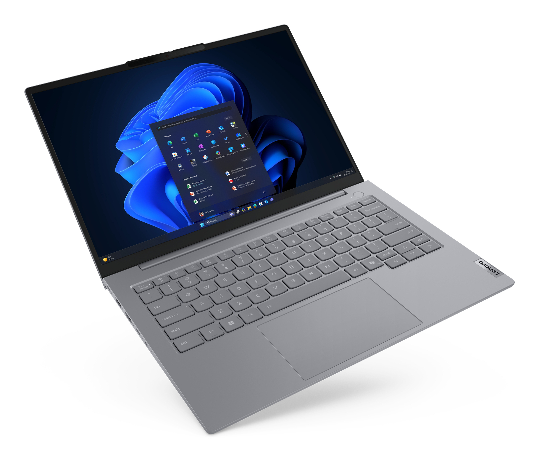 Lenovo ThinkBook 14 G9 AHP AMD Ryzen 5 220 Port�til 35,6 cm (14) WUXGA 16 GB DDR5-SDRAM 512 GB SSD Wi-Fi 7 (802.11be) Windows 11 Pro Alem�n Gris