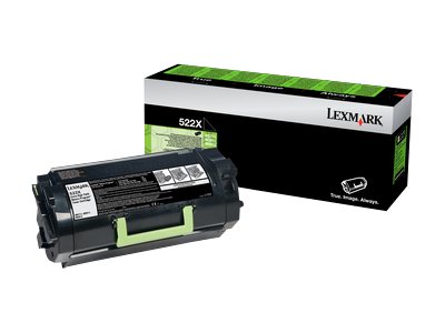 Lexmark 52D0XA0 cartucho de tner 1 pieza(s) Original Negro