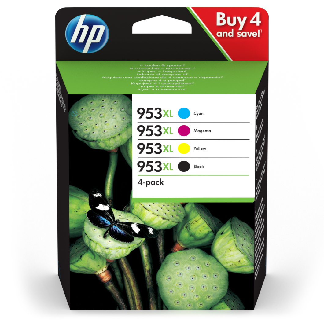 Compatible HP 953XL Multipack (CMY & BLK) - Ink Station