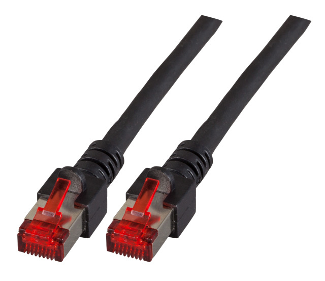EFB Elektronik K5515.0,15 cable de red Negro 0,15 m Cat6 S/FTP (S-STP)