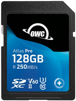 OWC Atlas Pro 128GB SDXC UHS-II V60 Media Card - Extended Capacity SD (SDXC)