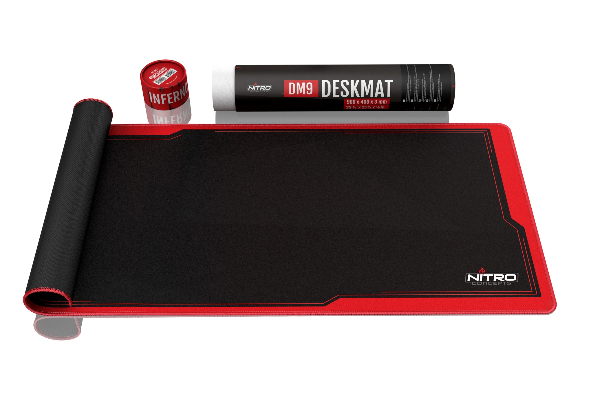 Netro Pad Nitro Concepts NC-GP-MP-002 | Nitro Concepts DM9 Gaming mouse pad Black ...