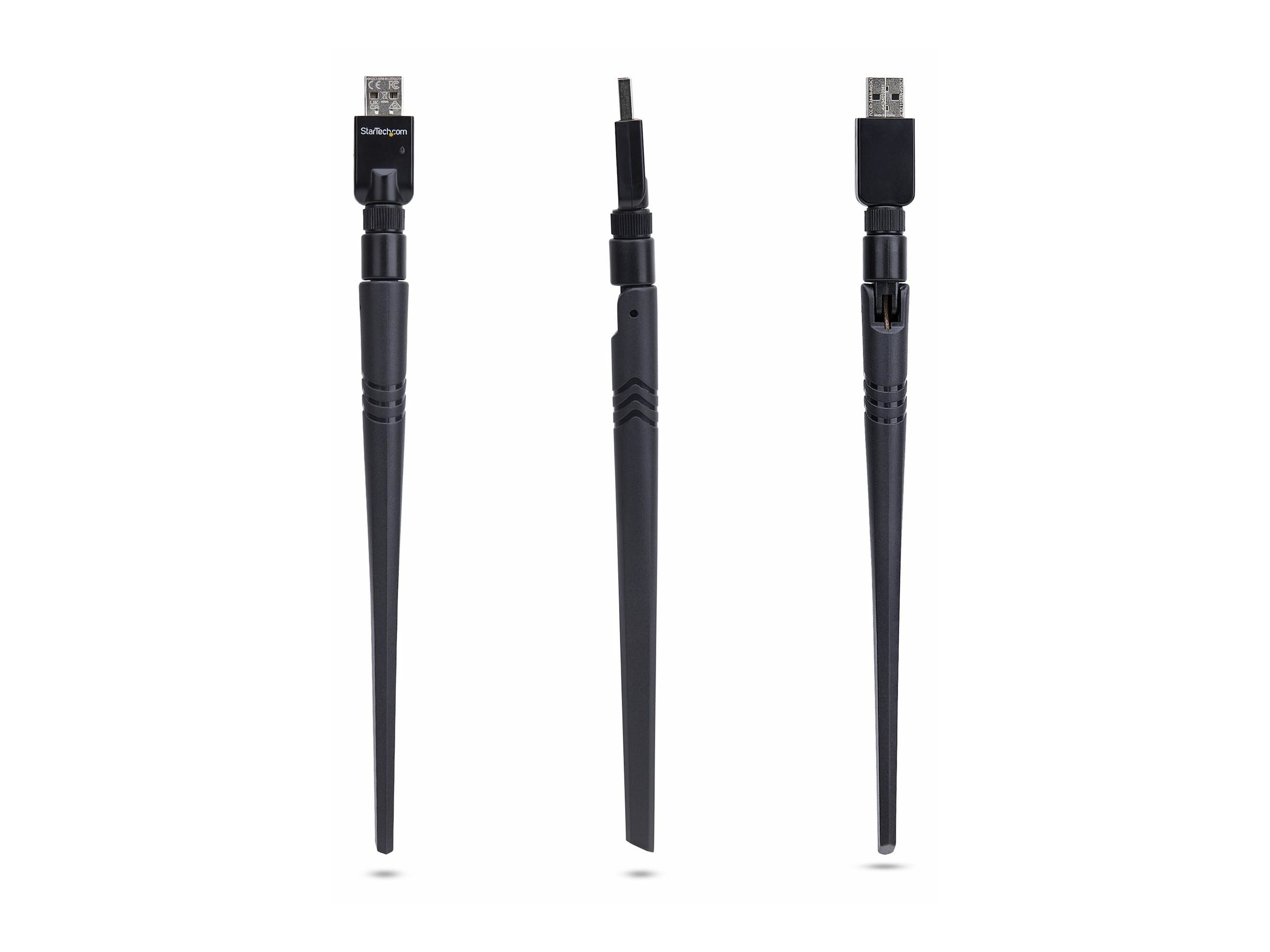 StarTech.com Adaptateur USB Bluetooth 5.3 Classe 1 pour PC/Ordinateur Portable, Connectivit Longue Porte pour Clavier, Souris, Streaming Audio et Rseau PAN, Windows/Linux