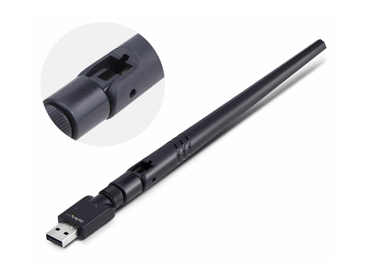 StarTech.com Adaptateur USB Bluetooth 5.3 Classe 1 pour PC/Ordinateur Portable, Connectivit Longue Porte pour Clavier, Souris, Streaming Audio et Rseau PAN, Windows/Linux