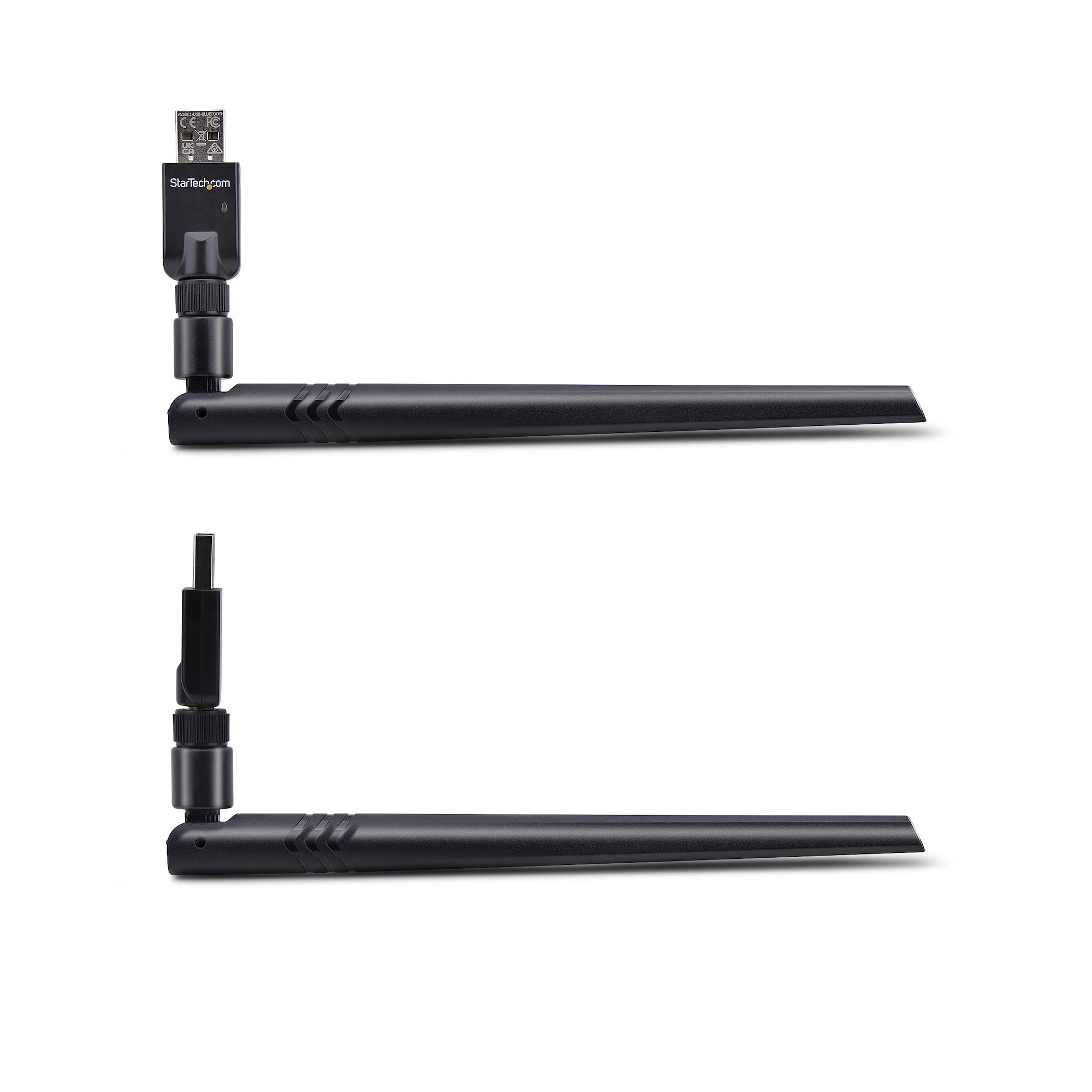 StarTech.com Adaptateur USB Bluetooth 5.3 Classe 1 pour PC/Ordinateur Portable, Connectivit Longue Porte pour Clavier, Souris, Streaming Audio et Rseau PAN, Windows/Linux