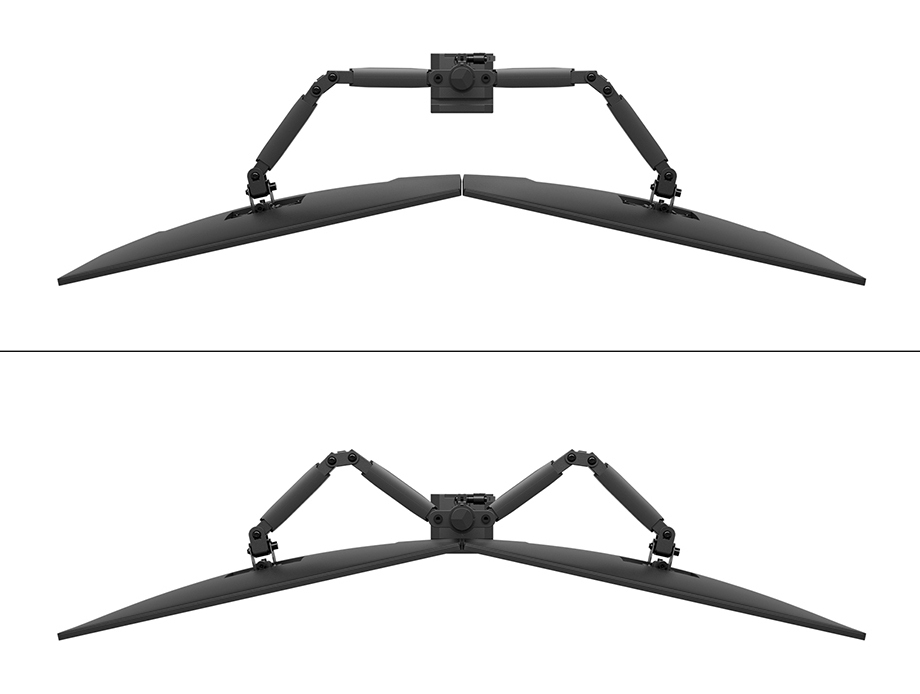 Neomounts Dis Public Mount DS60-600BL2 Black