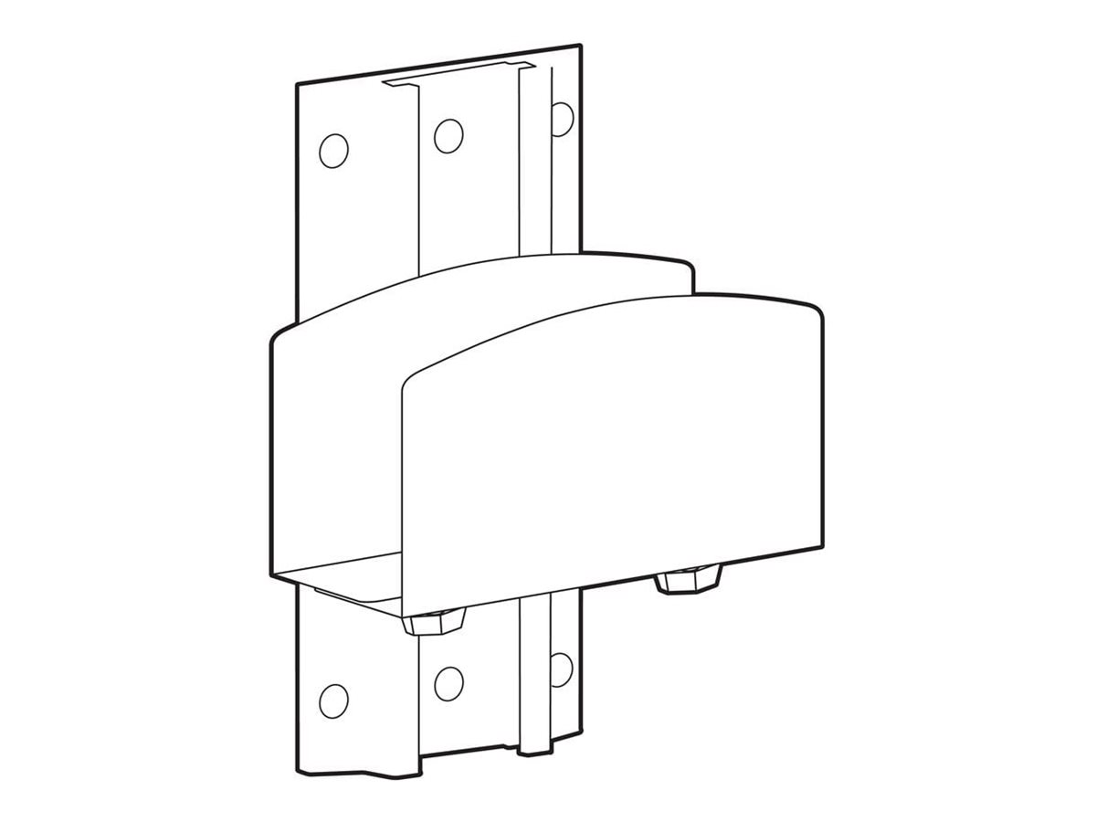 Ergotron LX Pro - Befestigungskit (Wandschiene 10, CPU-Halter, Kissen, Klammer, Befestigungen)