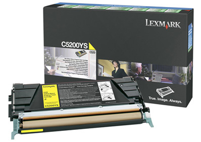 Lexmark C5200YS cartucho de tner 1 pieza(s) Original Amarillo