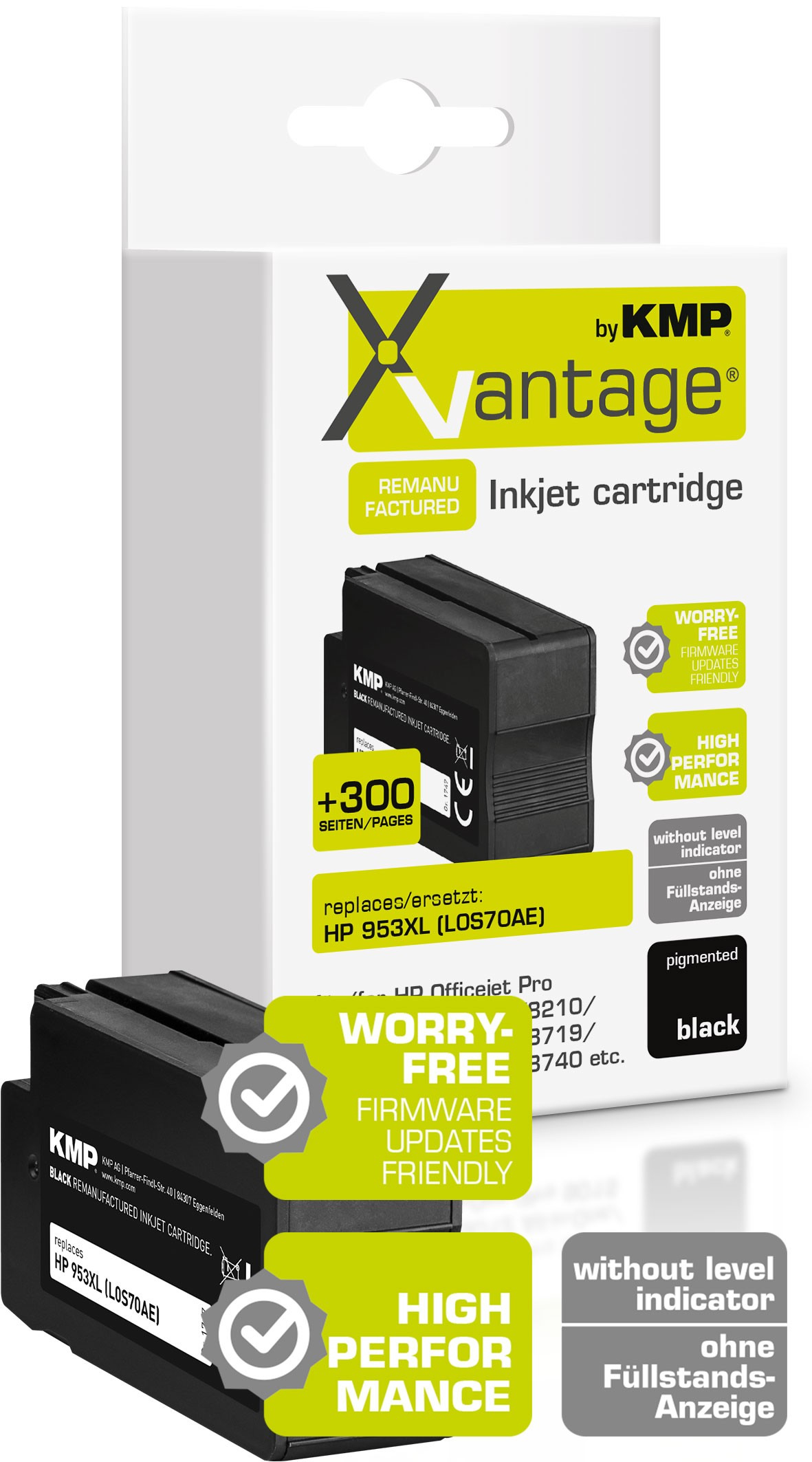 KMP 1747,4081 ink cartridge 1 pc(s) Compatible Black