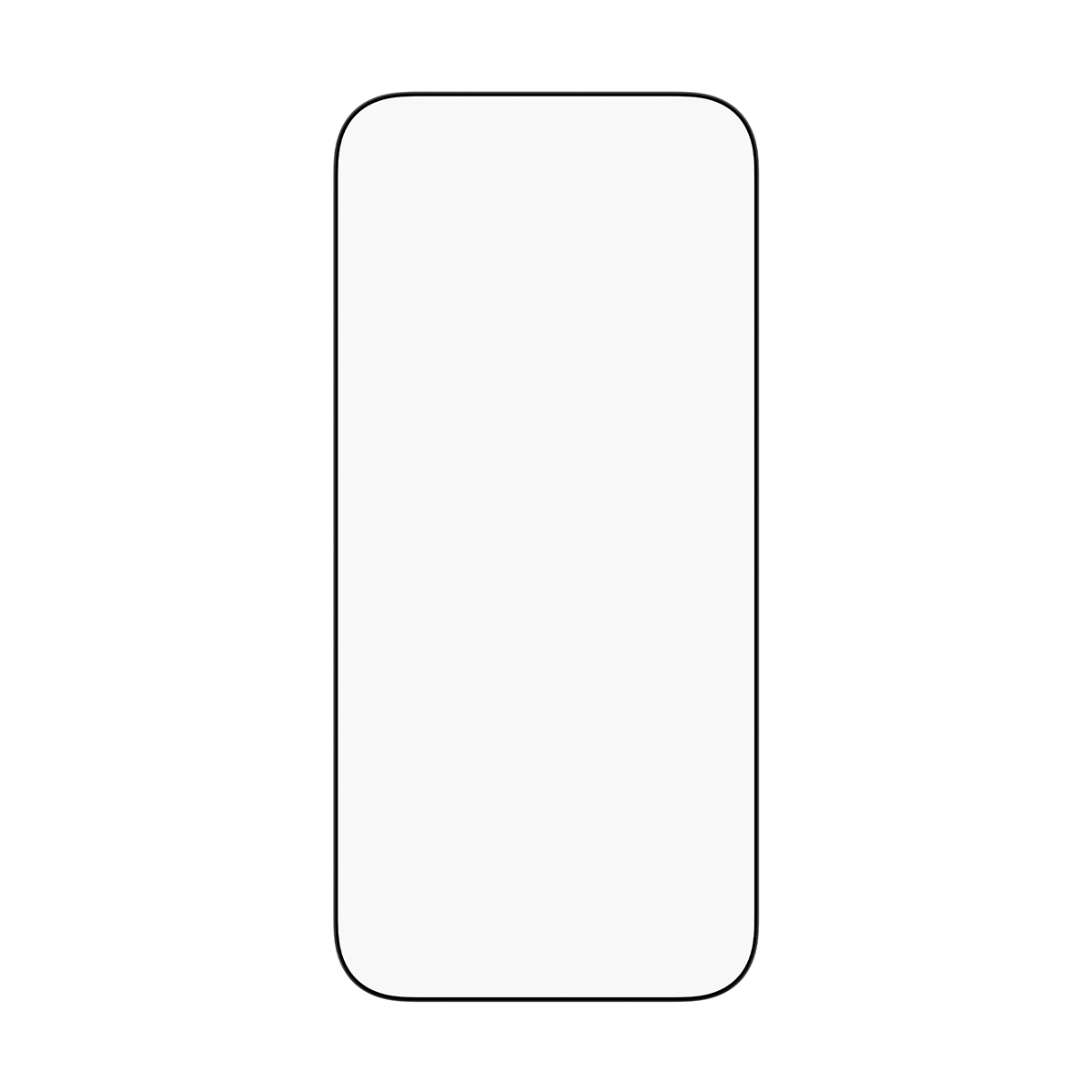 PanzerGlass Screen Protector w. black Frame iPhone 17 Air Ultra-Wide Fit