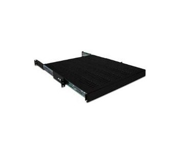 Wirewin 19 ausziehbarer Fachboden bis max. 35kg schwarz