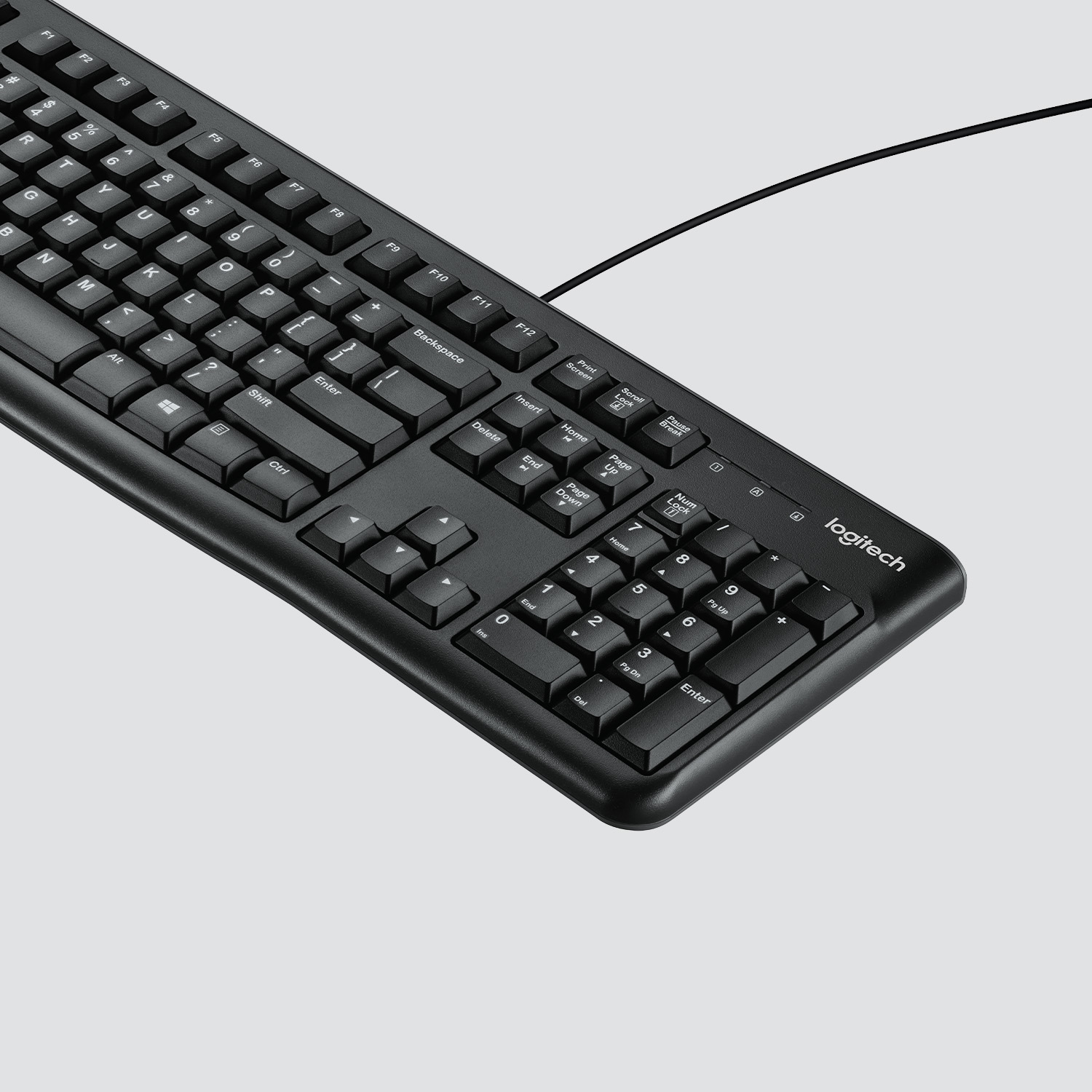 Logitech K120 - Tastatur - USB - Schweiz