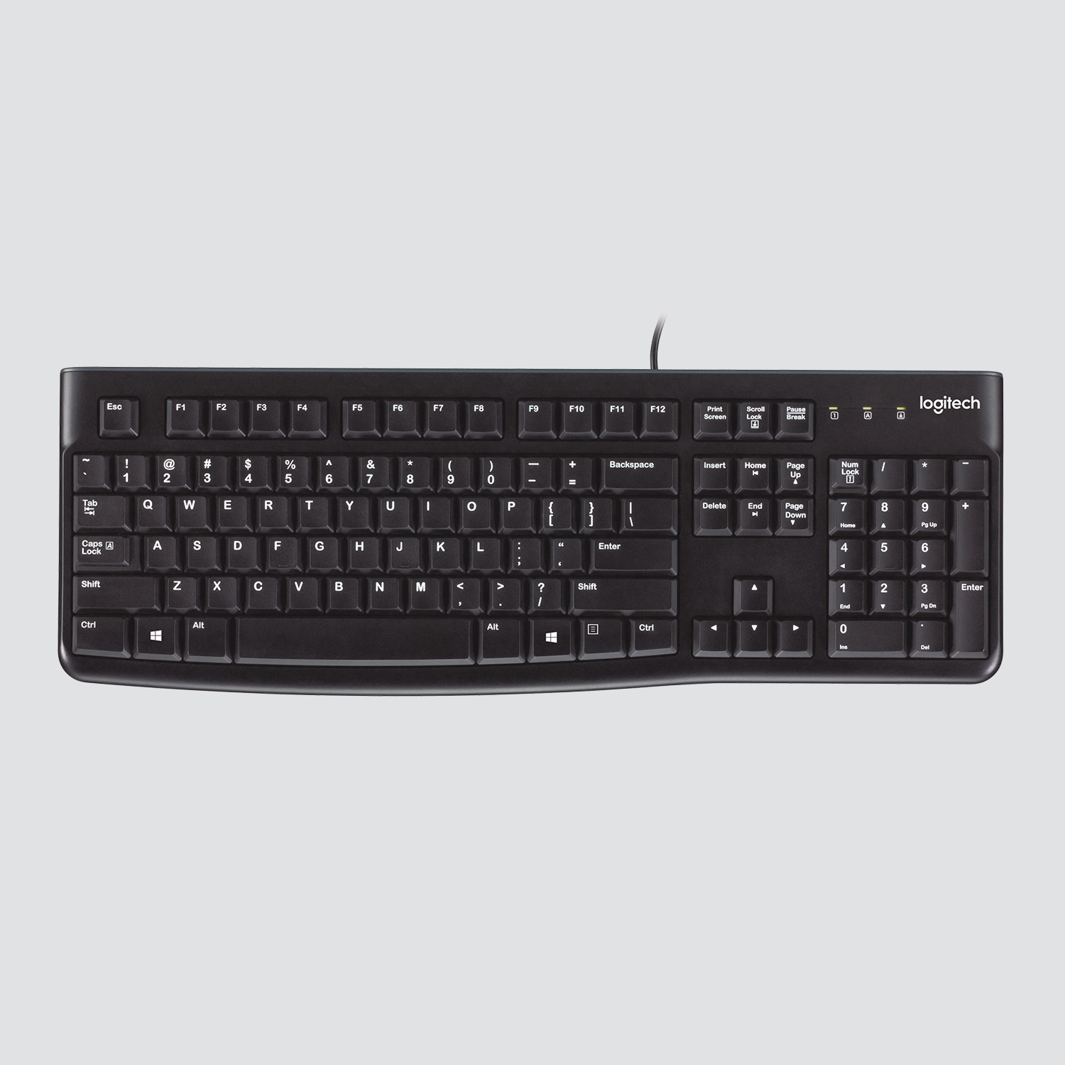 Logitech K120 - Tastatur - USB - Schweiz