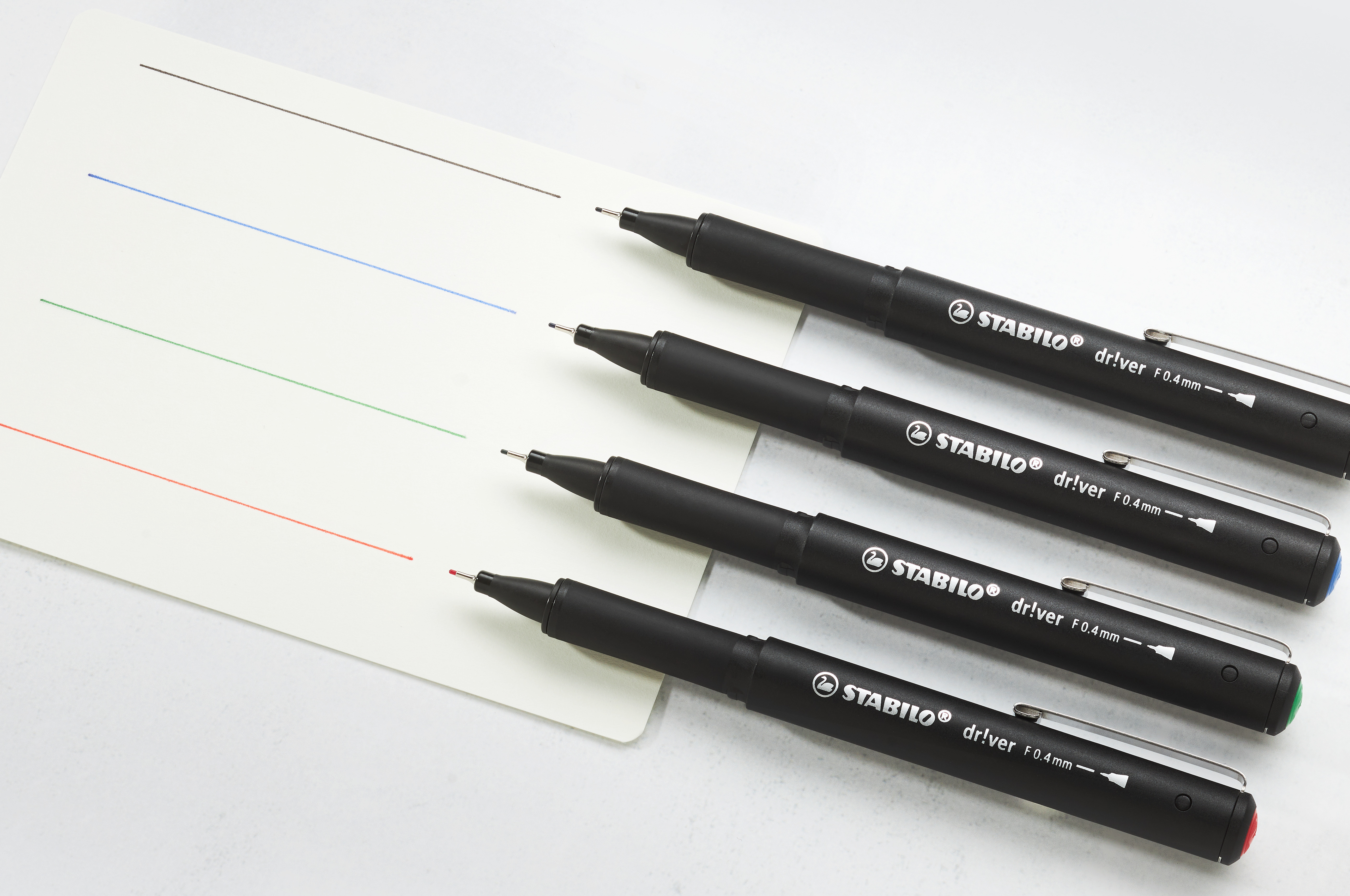 STABILO dr!ver Fineliner 0.4 mm gr�n