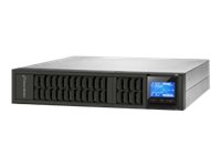 PowerWalker VFI 1000 CRS - USV (in Rack montierbar/extern) - 800 Watt - 1000 VA - ohne Batterie - RS-232, USB - Ausgangsanschl�sse: 3 - 2U - 48.3 cm (19)