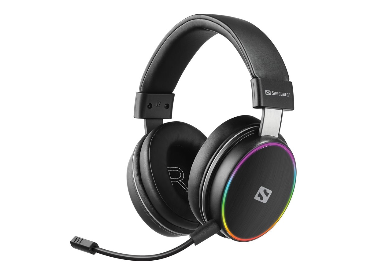 Sandberg HeroBlaster Wireless Headset Auriculares Inalmbrico y almbrico Diadema Juego Bluetooth Negro