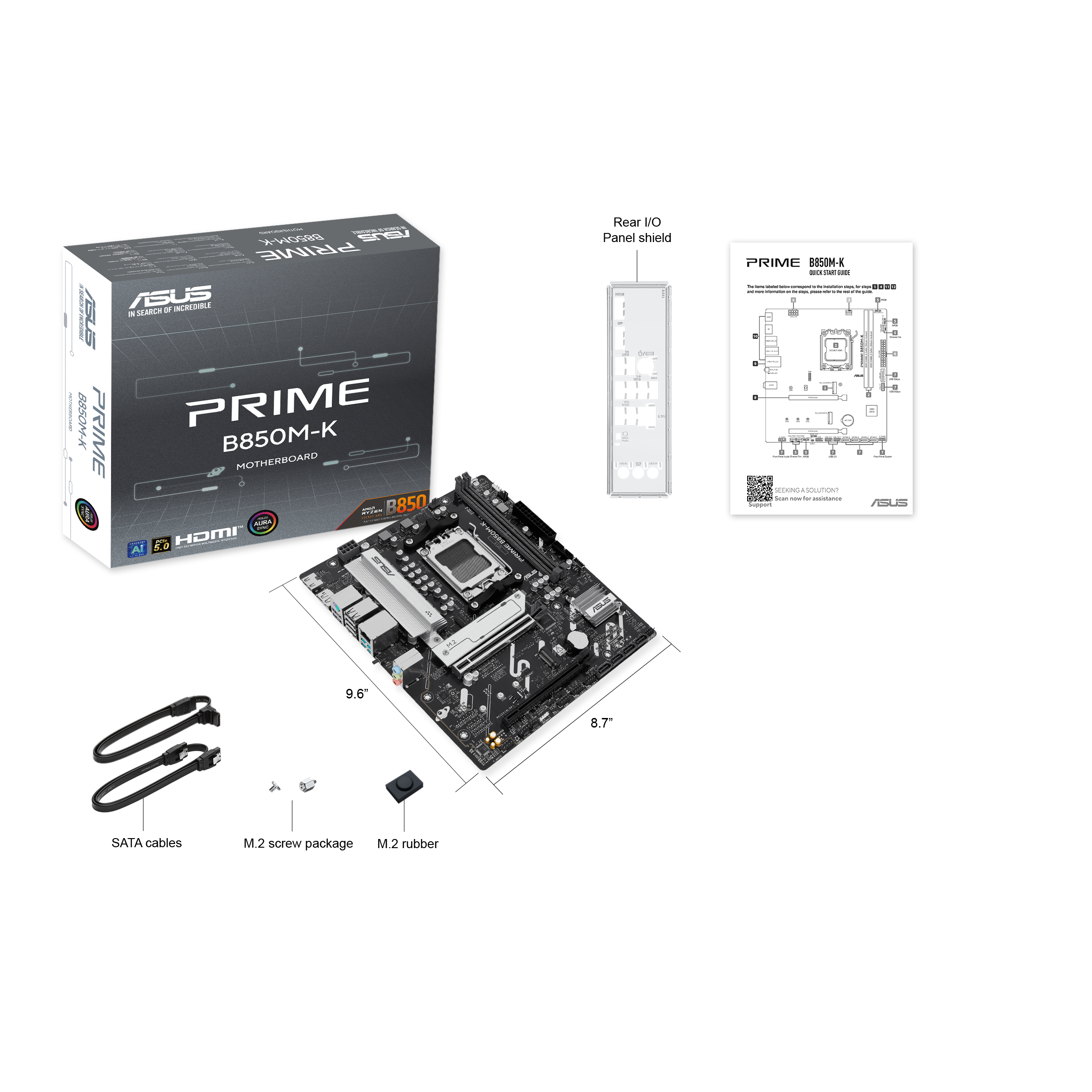 ASUS PRIME B850M-K