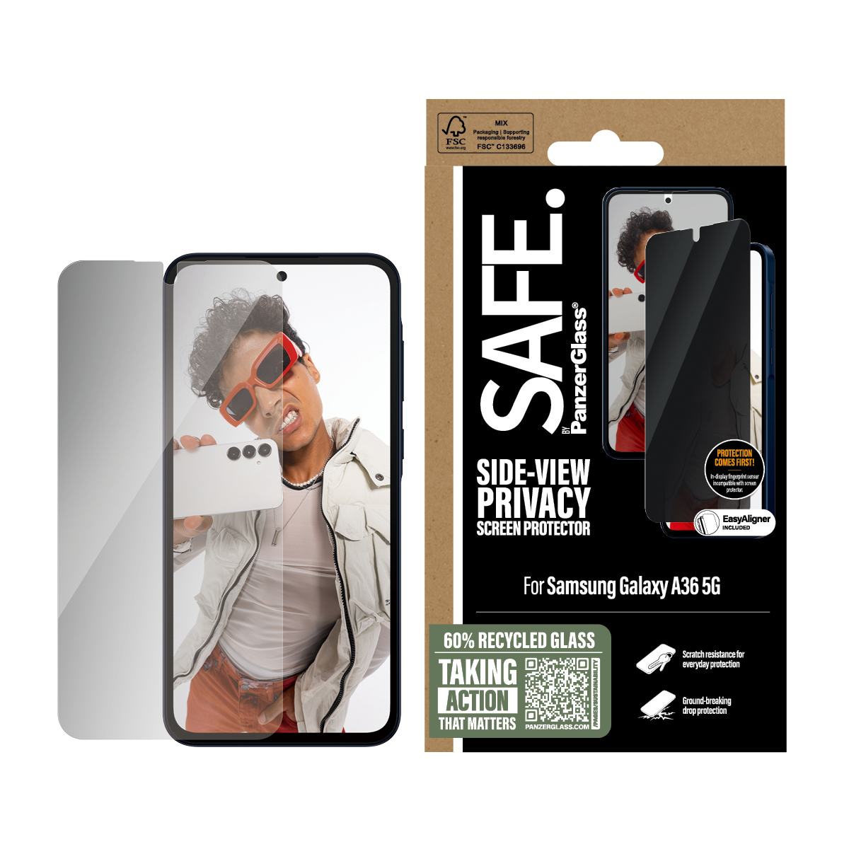 PanzerGlass SAFE. by PanzerGlass - Bildschirmschutz f�r Handy