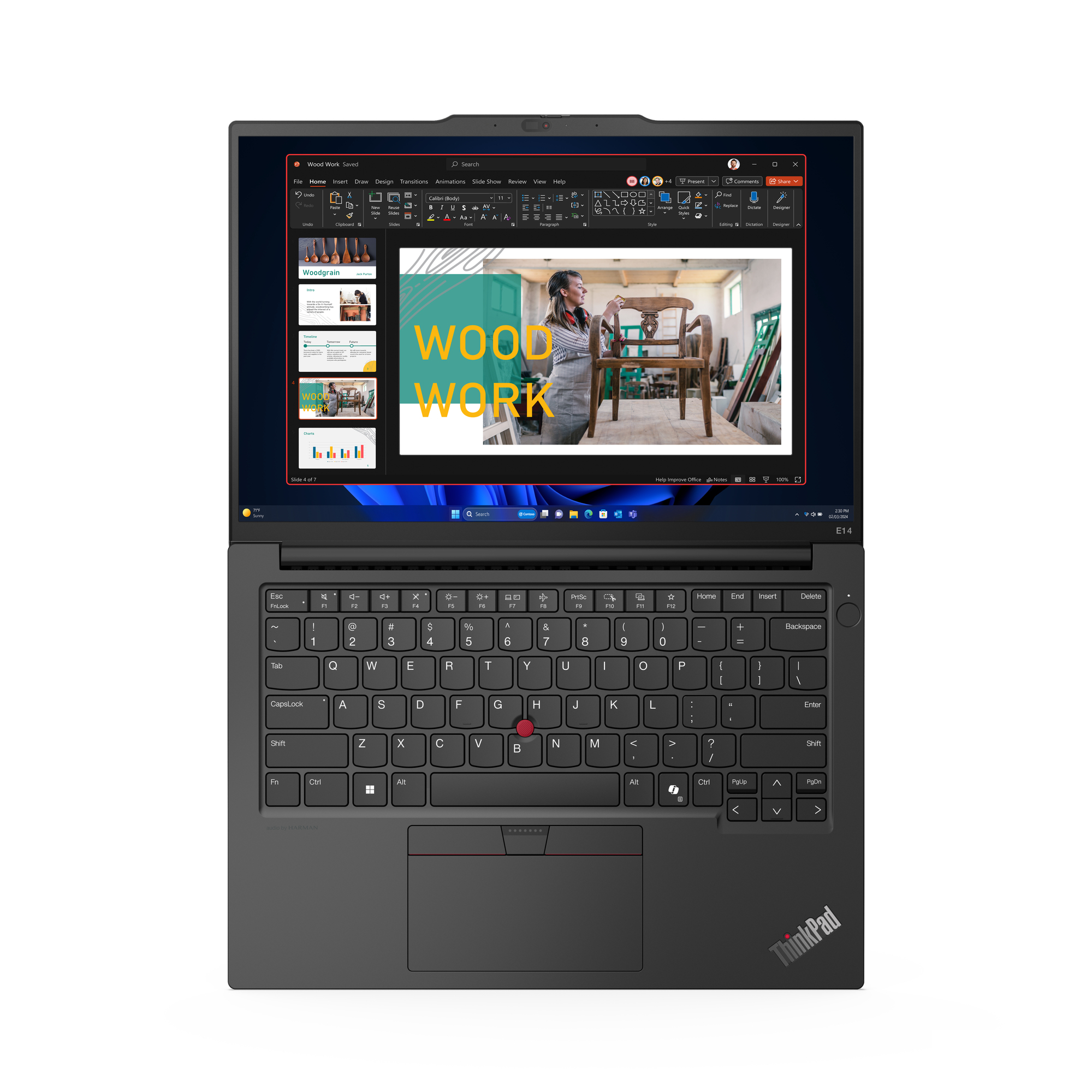 Lenovo ThinkPad E14 - 14 Notebook - Core Ultra 7 4,8 GHz 35,6 cm