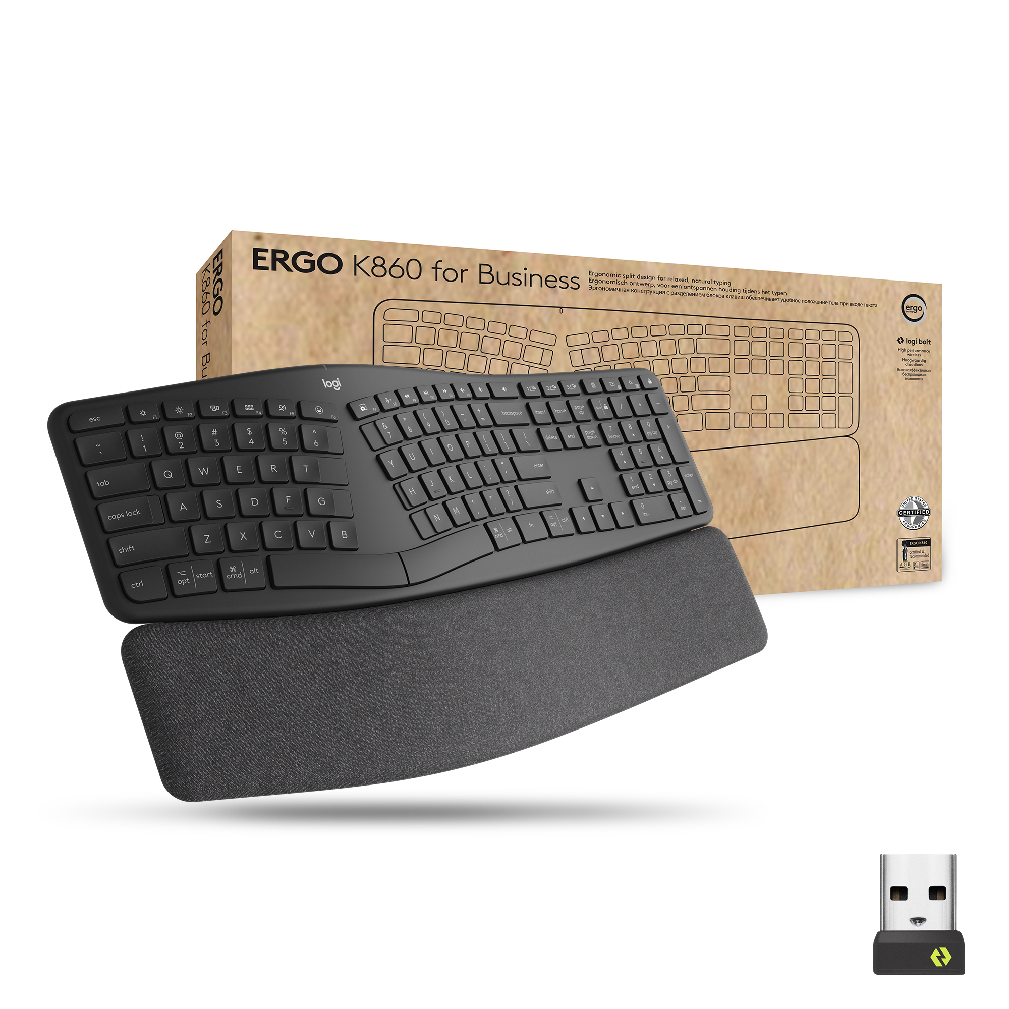 Logitech ERGO K860 Split Keyboard for Business