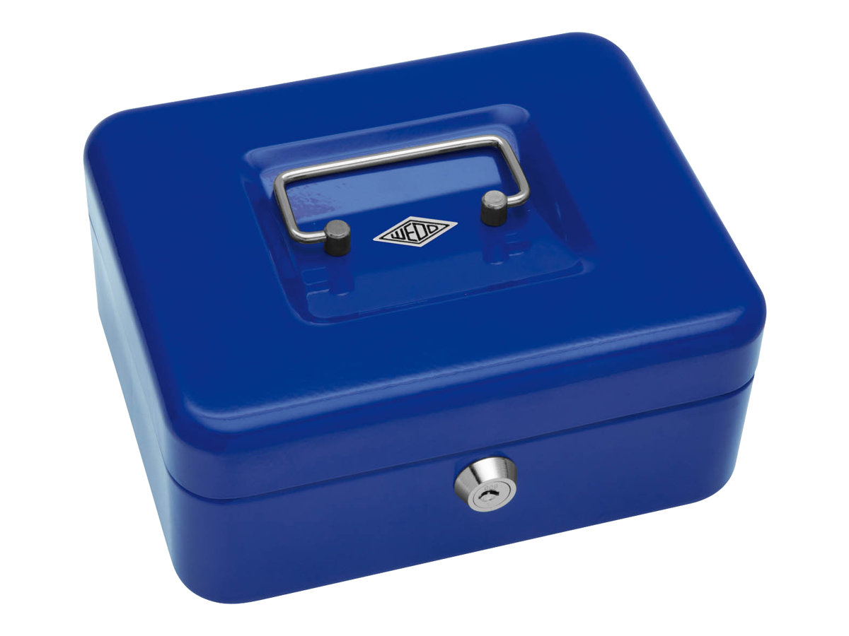 Wedo Cash box size 2 caisse enregistreuse Bleu