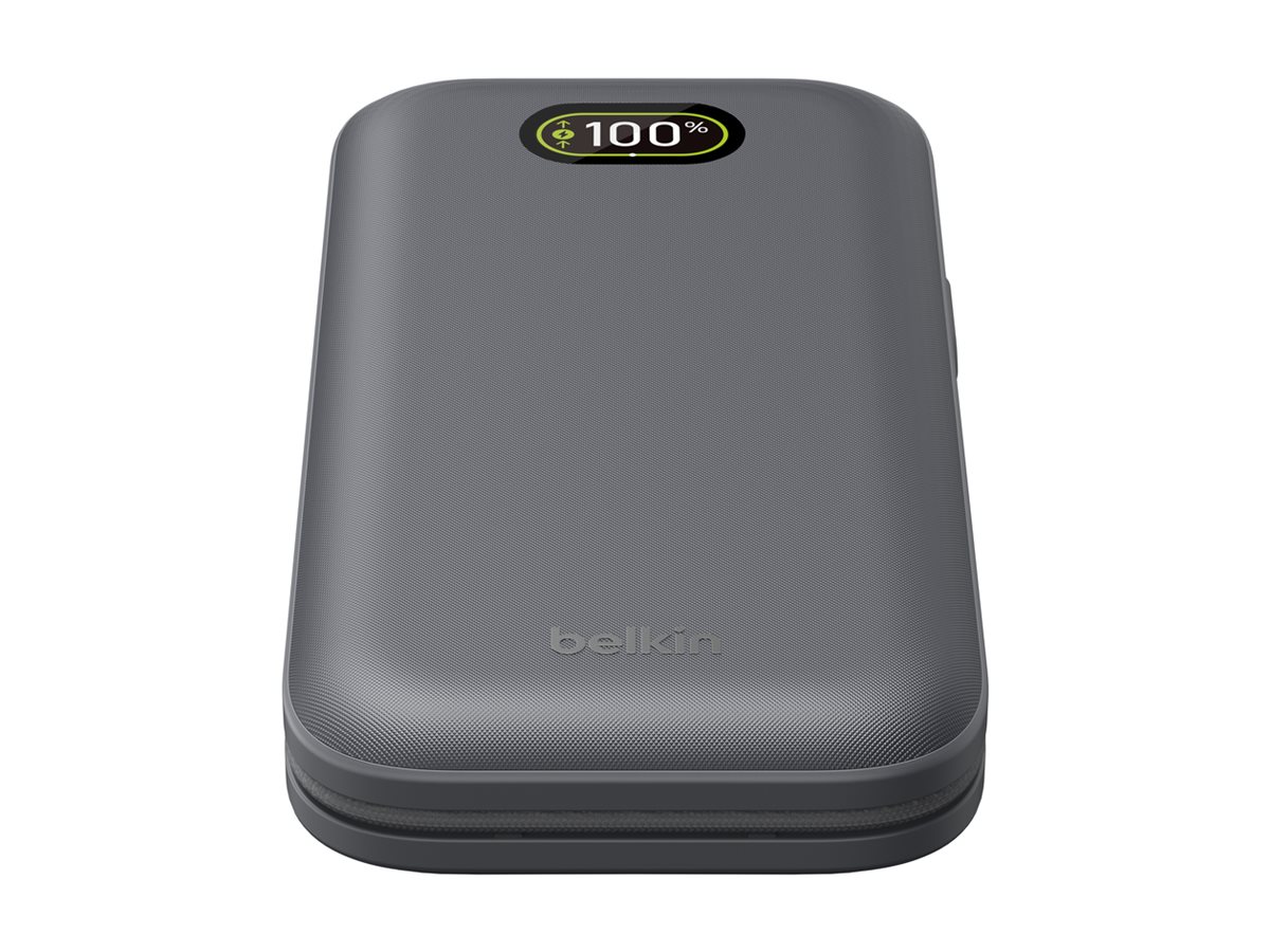 Belkin UltraCharge Pro - Powerbank - 27000 mAh - 140 Watt - Fast Charge, QC - 2 Ausgabeanschlussstellen (USB, USB-C)