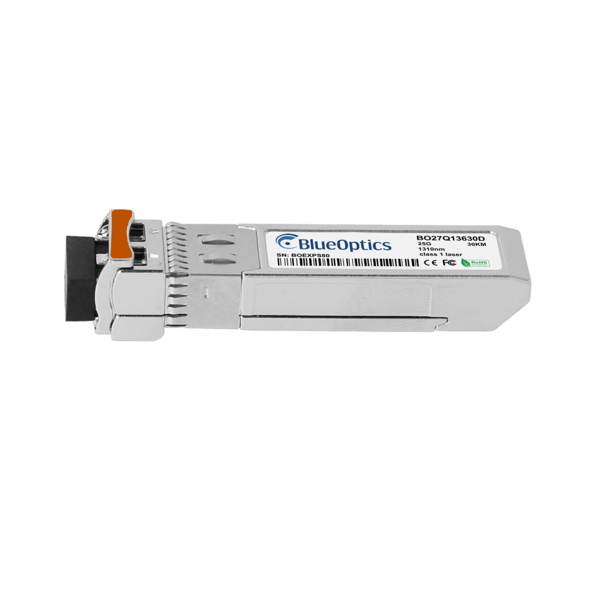 BlueOptics SFP28-25G-ERL-30-LS-BO modulo del ricetrasmettitore di rete Fibra ottica 25000 Mbit/s