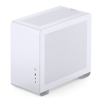 Jonsbo U4 Mini Micro-ATX-Geh�use Tempered Glass - wei�