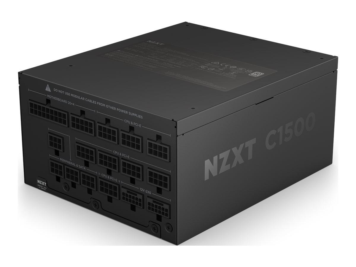 NZXT C1500 Platinum ATX 3.1 unit� dalimentation d�nergie 1500 W 24-pin ATX Noir