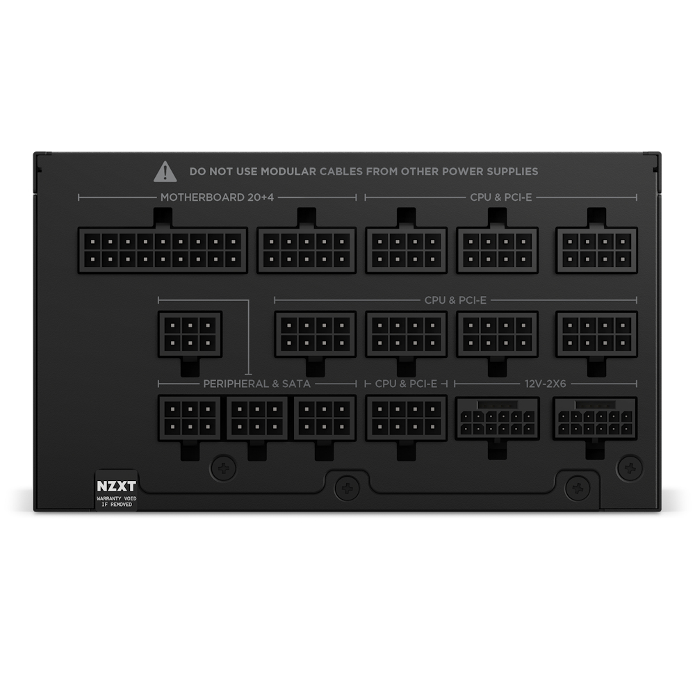 NZXT C1500 Platinum ATX 3.1 unit� dalimentation d�nergie 1500 W 24-pin ATX Noir