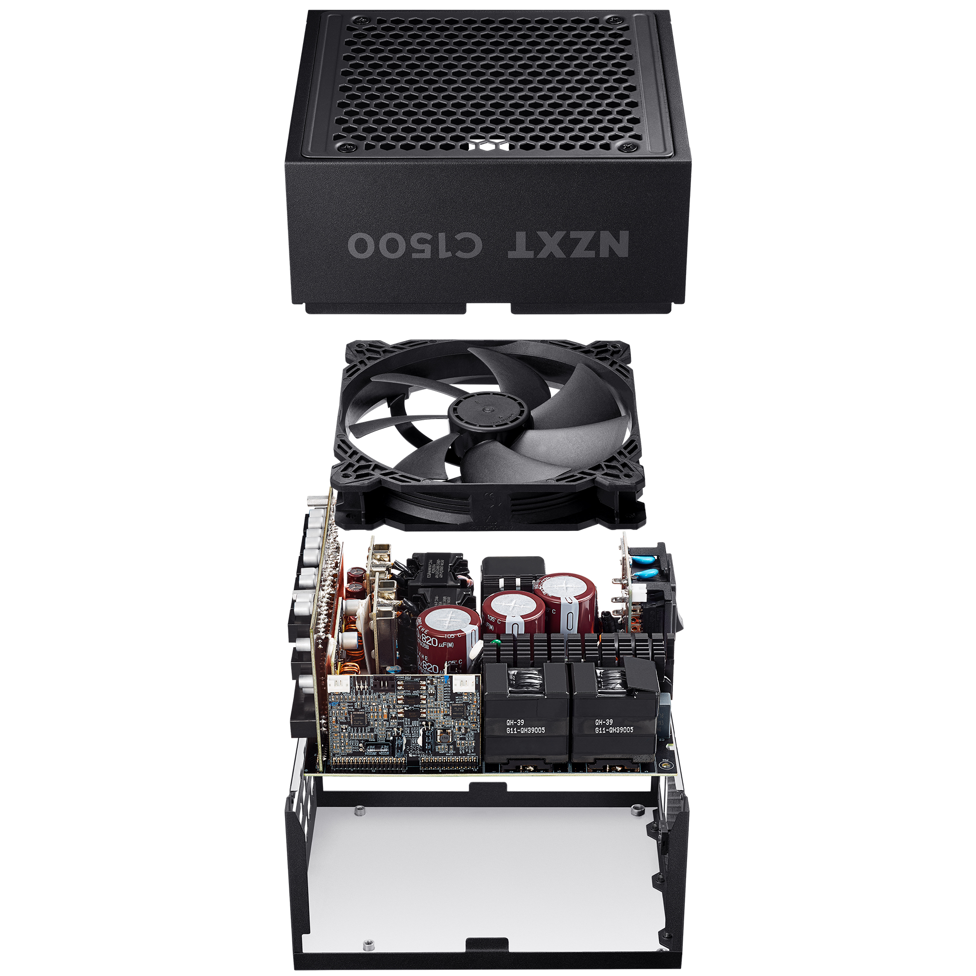 NZXT C1500 Platinum ATX 3.1 unit� dalimentation d�nergie 1500 W 24-pin ATX Noir