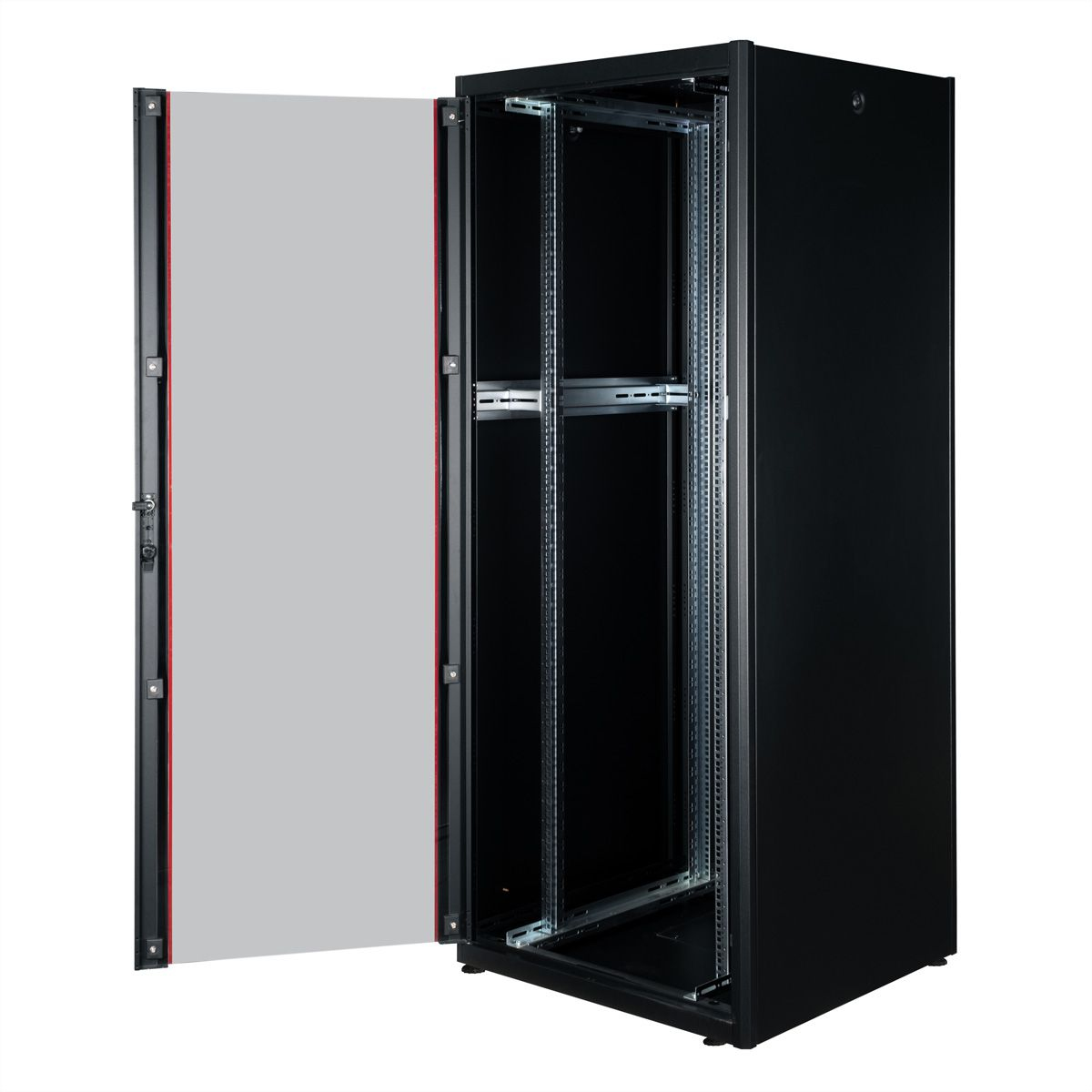 ROLINE Basic - Schrank Netzwerkschrank - Glas T�r, 800 x 800 (B x T)