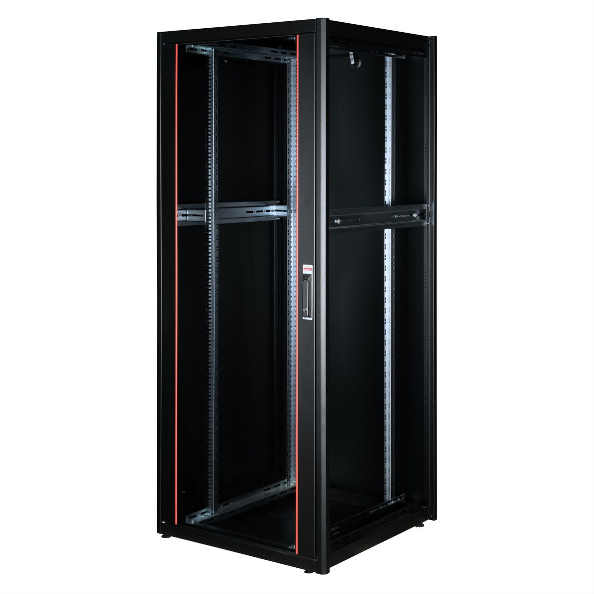 ROLINE Basic - Schrank Netzwerkschrank - Glas T�r, 800 x 800 (B x T)
