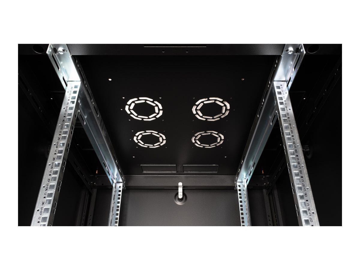 ROLINE Basic - Schrank Netzwerkschrank - Glas T�r, 800 x 800 (B x T)