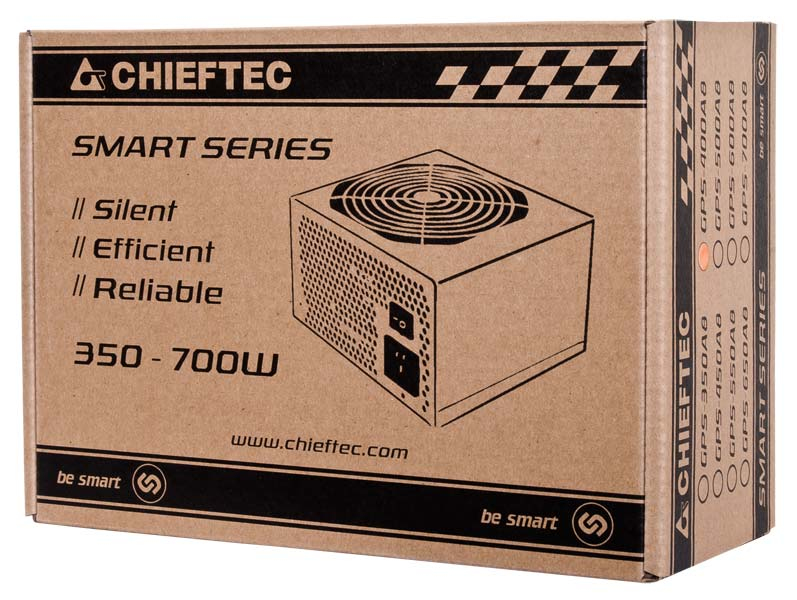 Chieftec Smart Series GPS-600A8 - Netzteil (intern)