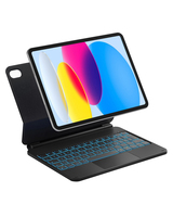 Inateck KB09119-10 black iPad-Tastatur mit Trackpad QWERTZ - Trackball