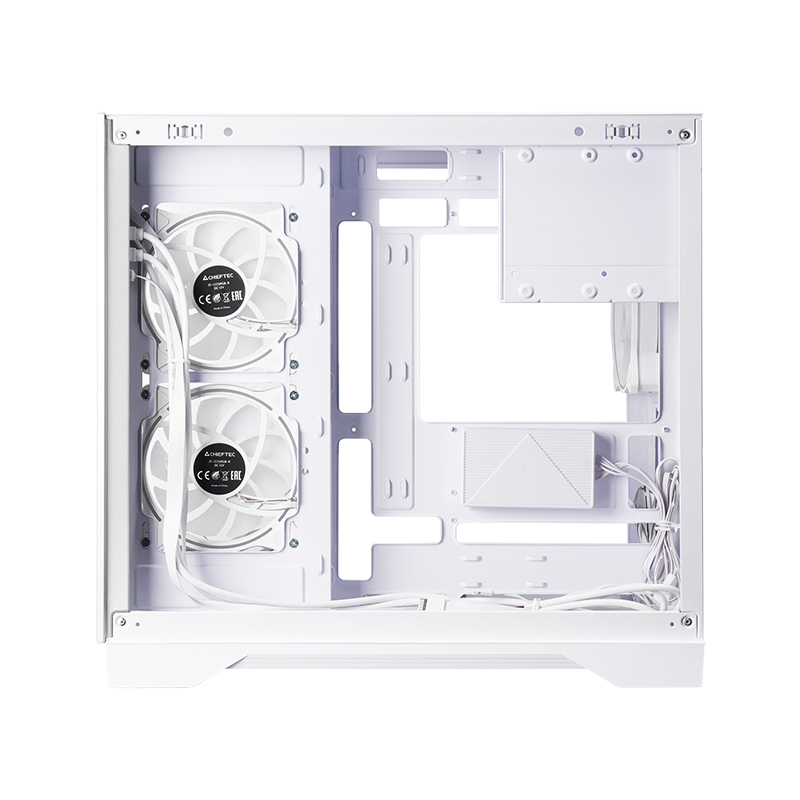 Chieftec GM-30W-TG-OP computer case Cubo Bianco