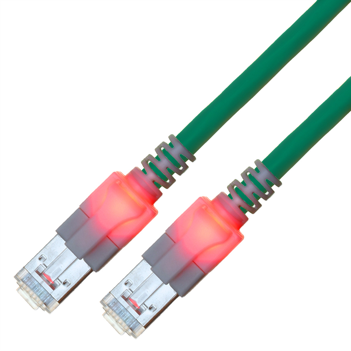 EasyLan CS1OTCDCD0250 - Cat.6 LED Patchkabel DualBoot S/FTP t�rkis - Kabel - Netzwerk