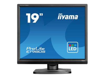 iiyama ProLite E1980S-B1 computer monitor 48.3 cm (19) 1280 x 1024 pixels VGA LED Black