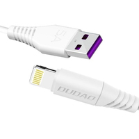 Dudao L2L USB-A to Lightning cable white - Kabel - Digital/Daten