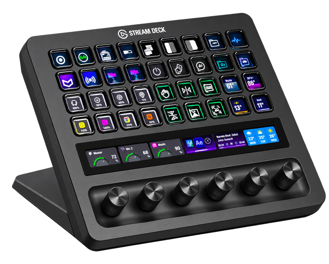 Elgato Stream Deck + XL Negro 36 botones