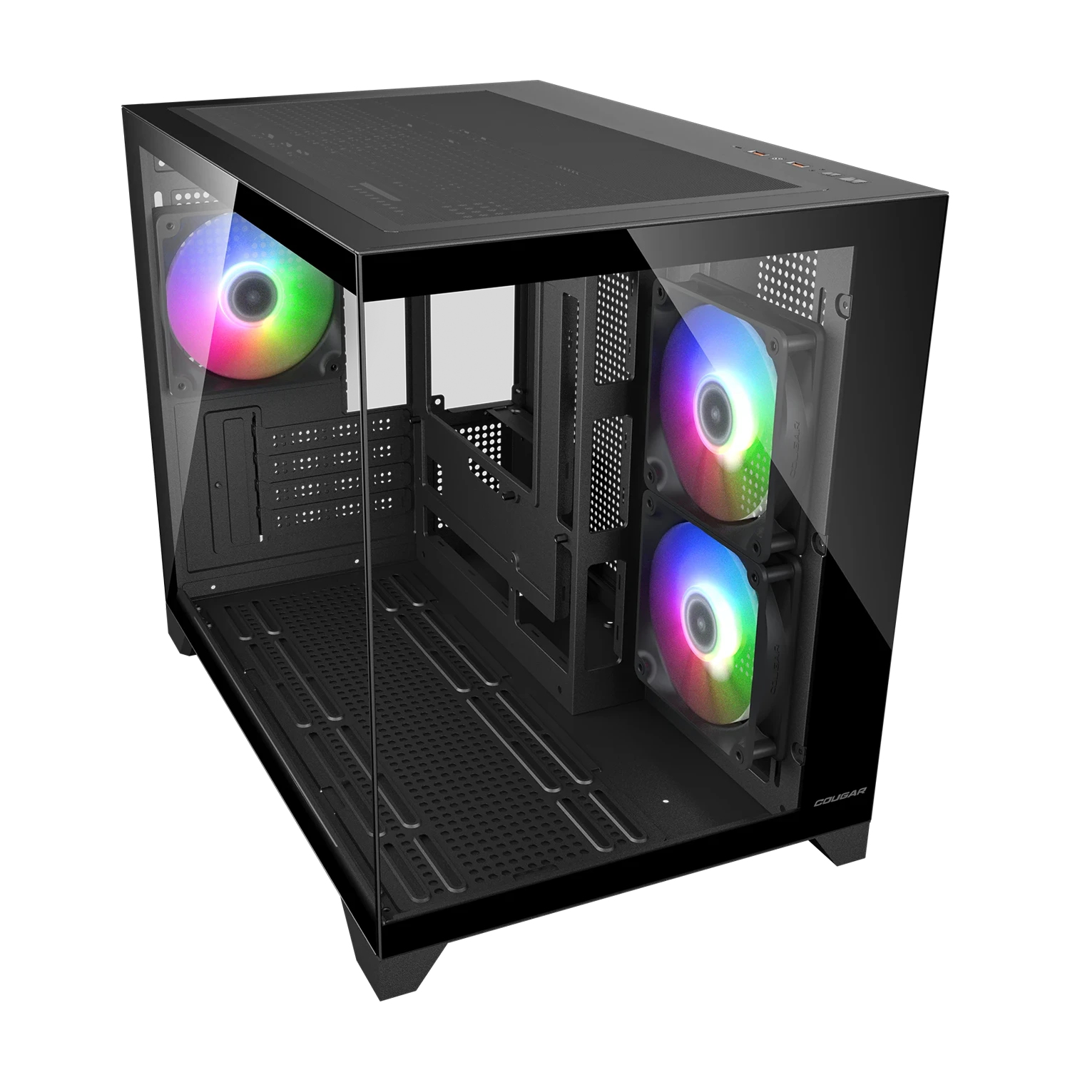 COUGAR CGR-2QA6B-RGB Mini Tower Noir