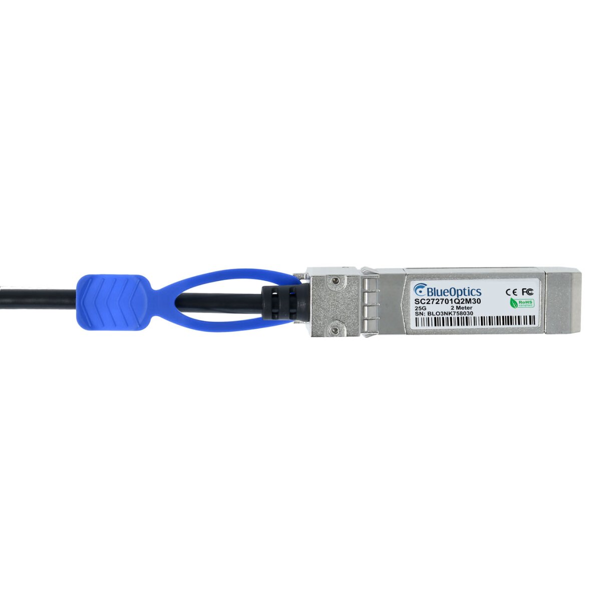 BlueOptics TP-Link SM6220-50CM BlueLAN 25GBASE-CR passives SFP28 auf SFP28 Direct Attach Kabel, 0.5 Meter