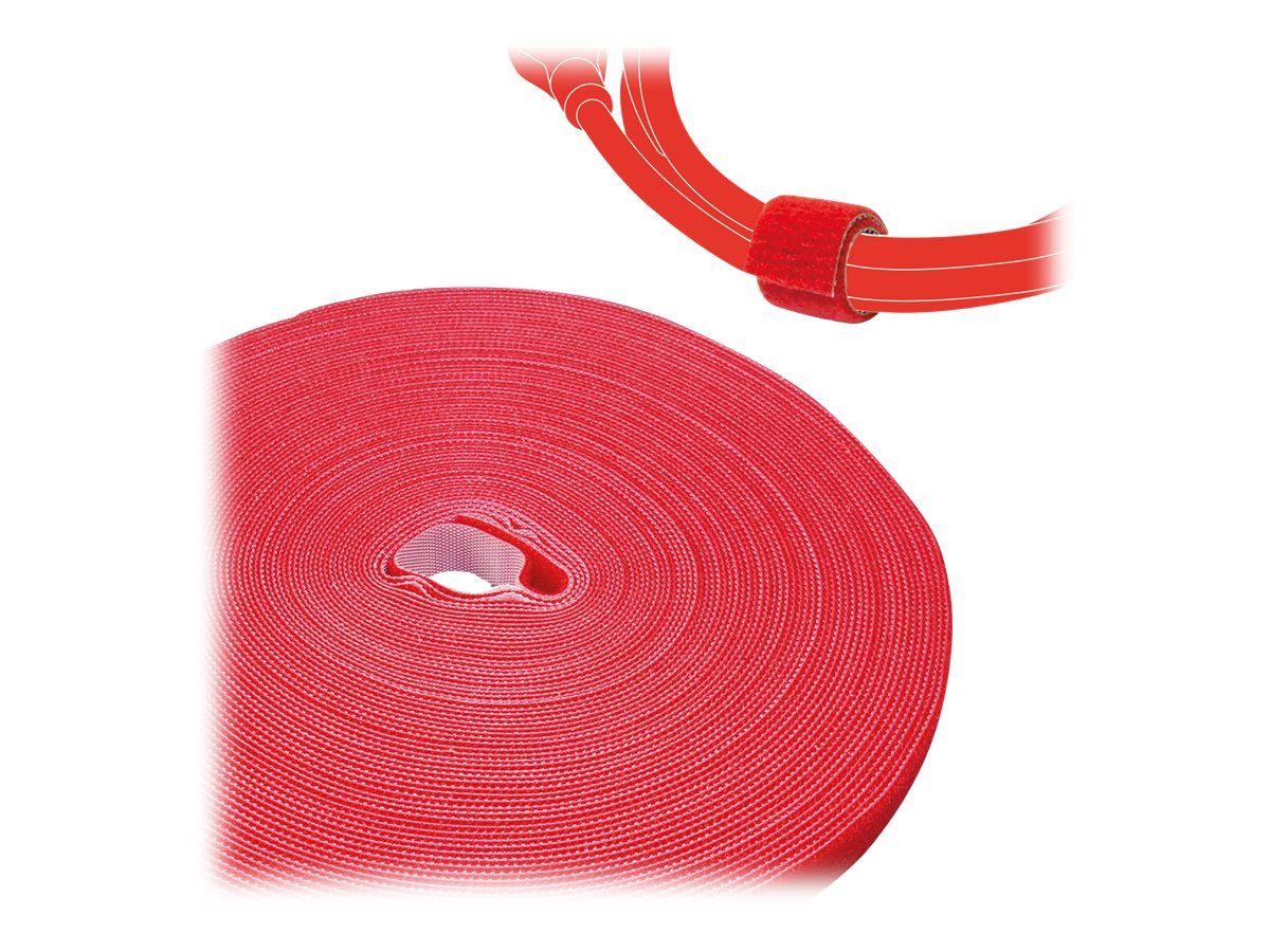 Label-the-cable PRO 1260 hook/loop fastener Velour Red 1 pc(s)
