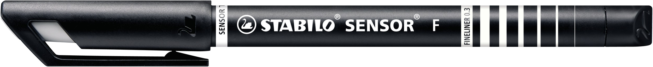 STABILO SENSOR fine rotulador de punta fina Fino Negro, Azul, Verde, Rojo 4 pieza(s)