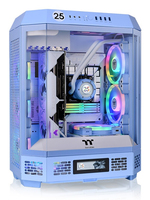 Thermaltake The Tower 600 - Mid tower - ATX - Seitenteil mit Fenster (geh�rtetes Glas)