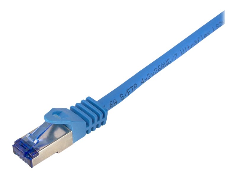 LogiLink C6A066S networking cable Blue 3 m Cat6a S/FTP (S-STP)