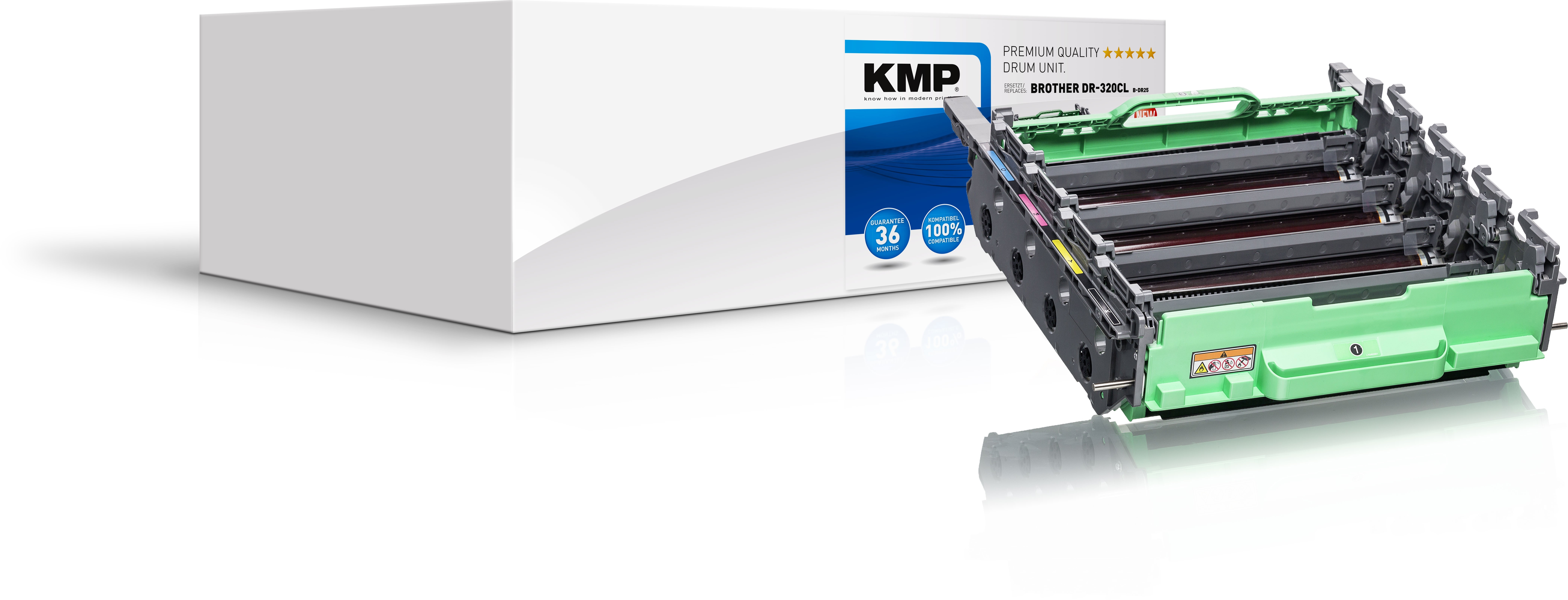 KMP B-DR25 toner cartridge 1 pc(s) Black, Cyan, Yellow, Magenta