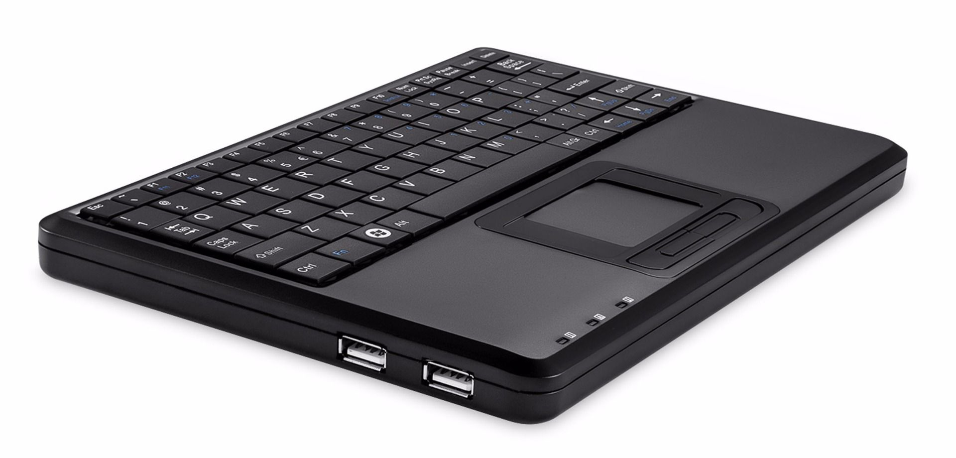 Perixx PERIBOARD-510H Plus keyboard Universal USB Spanish Black