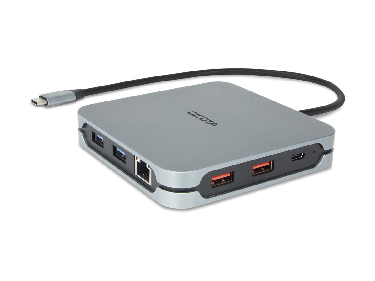 Dicota 10-in-1 - Dockingstation - f�r Tablet, Laptop
